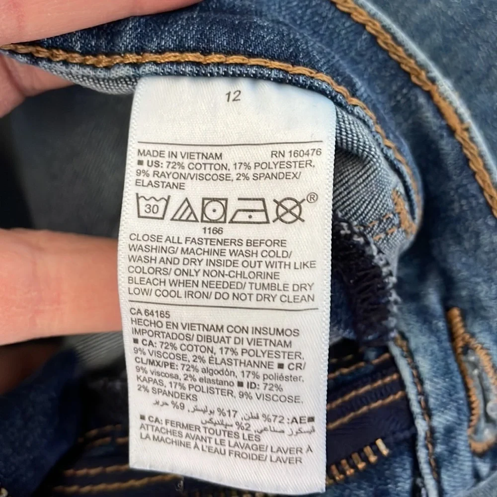 Rock star skinny jeans